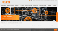 Desktop Screenshot of kunbus.com